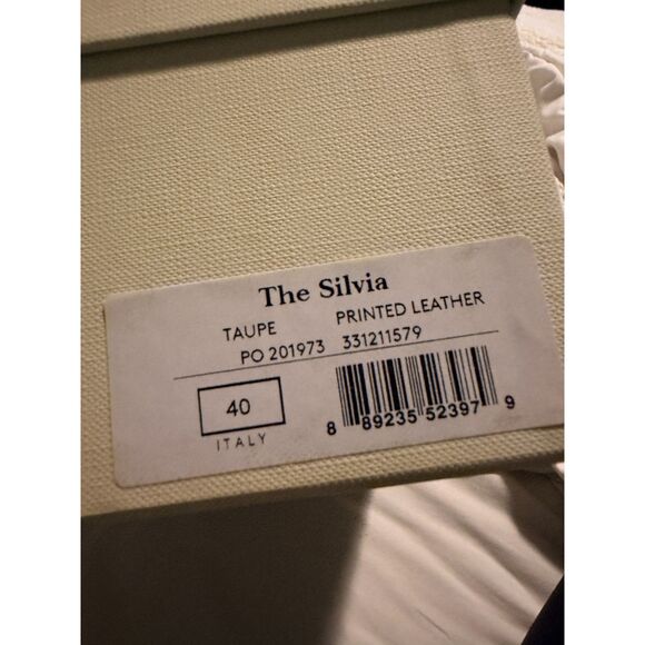 NWT M. GEMI The Silvia Snakeskin Leather size 40 - Picture 11 of 12